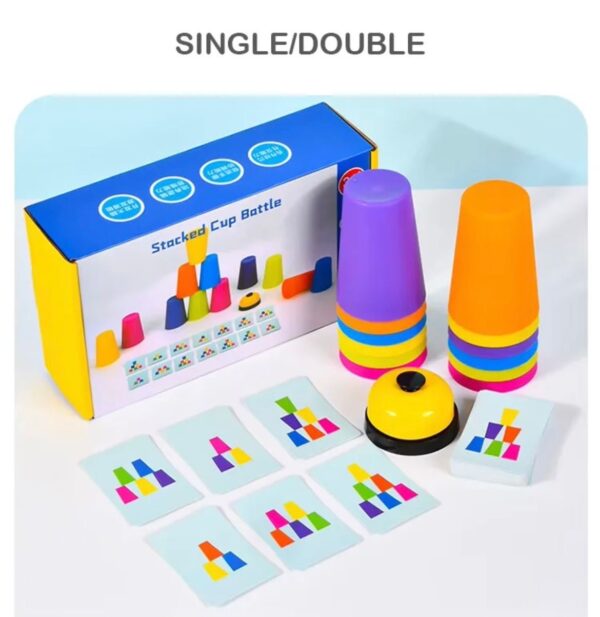 Jeux de Compétition Gobelets à Empiler – Image 4
